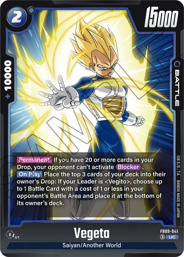 Vegeta (FB09-041) [Dual Evolution]