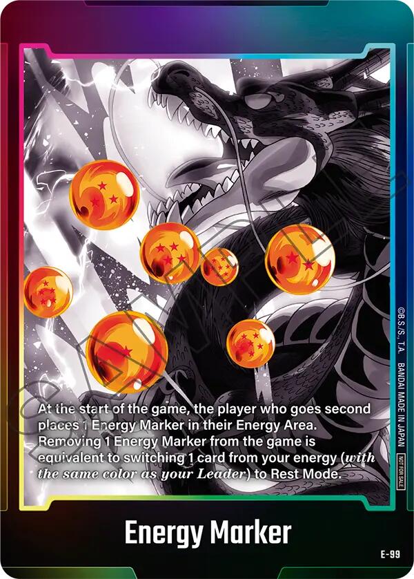 Energy Marker (E-99) [Fusion World Energy Markers]