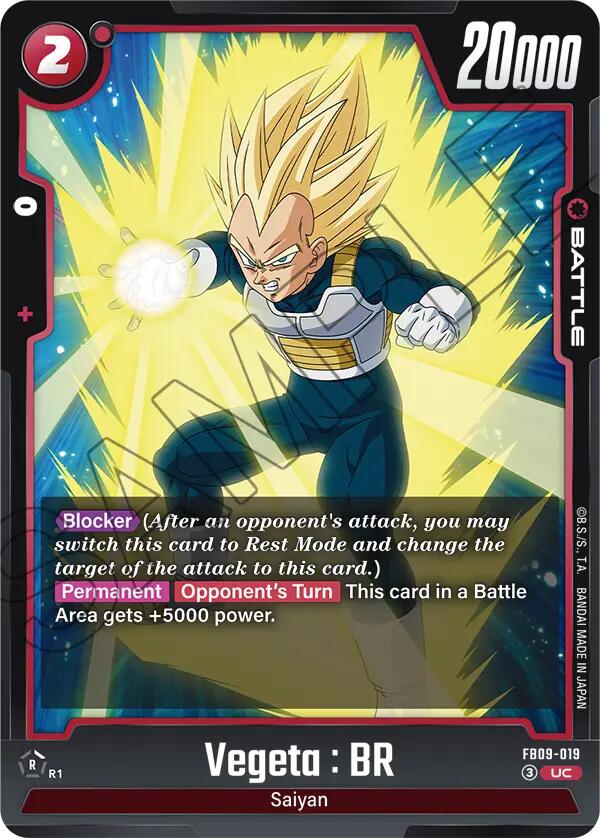 Vegeta : BR (FB09-019) [Dual Evolution]